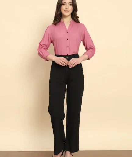Women Multicolor Printed Kurti Pant Casual Combo