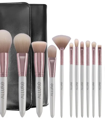 Women Rose Gold Professional Soft Touch Makeup Brush Set