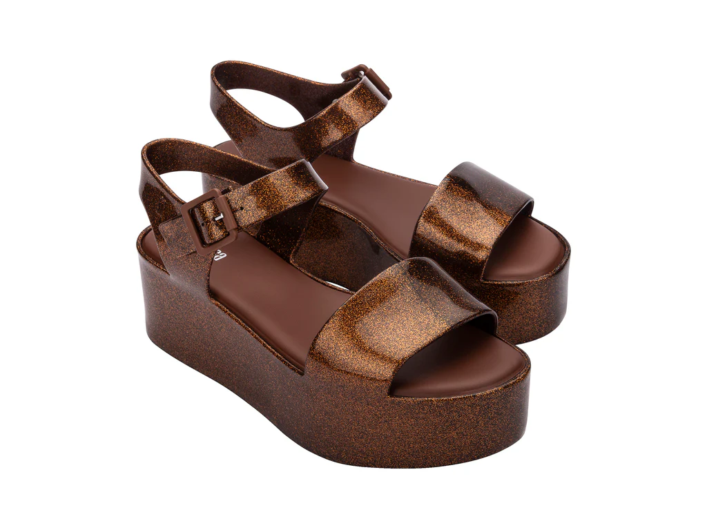 Women Beige Platform Heel Elegant Premium Party Wear Sandals