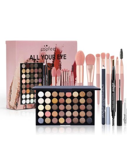 Women Multicolor Everyday Essential Complete Makeup Starter Kit