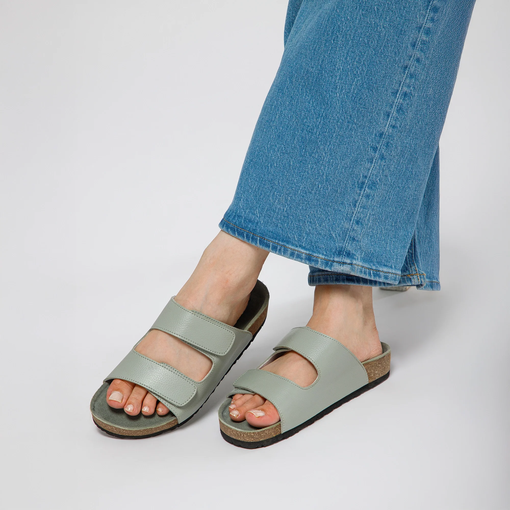 Women Beige Soft Cushion Premium Comfort Daily Sandals