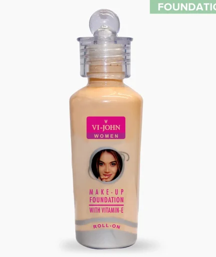 Women Warm Beige Smooth Finish Lightweight Long Wear Foundation