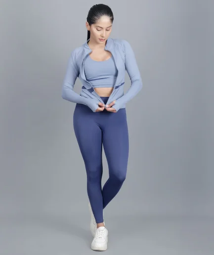 Women Multicolor Intensive Workout Training Wear Set