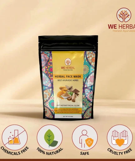 Women Herbal Green Natural Detox Refreshing Face Pack