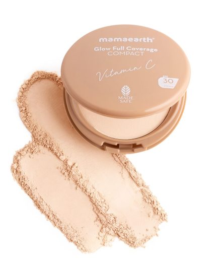 Women Ivory White Oil Control Soft Matte Compact Powder