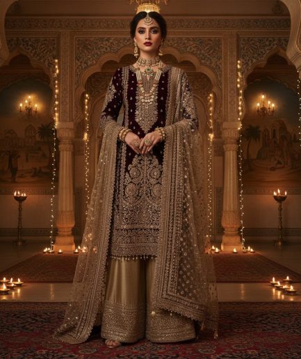 Women Green Royal Ethnic Designer Lehenga Set