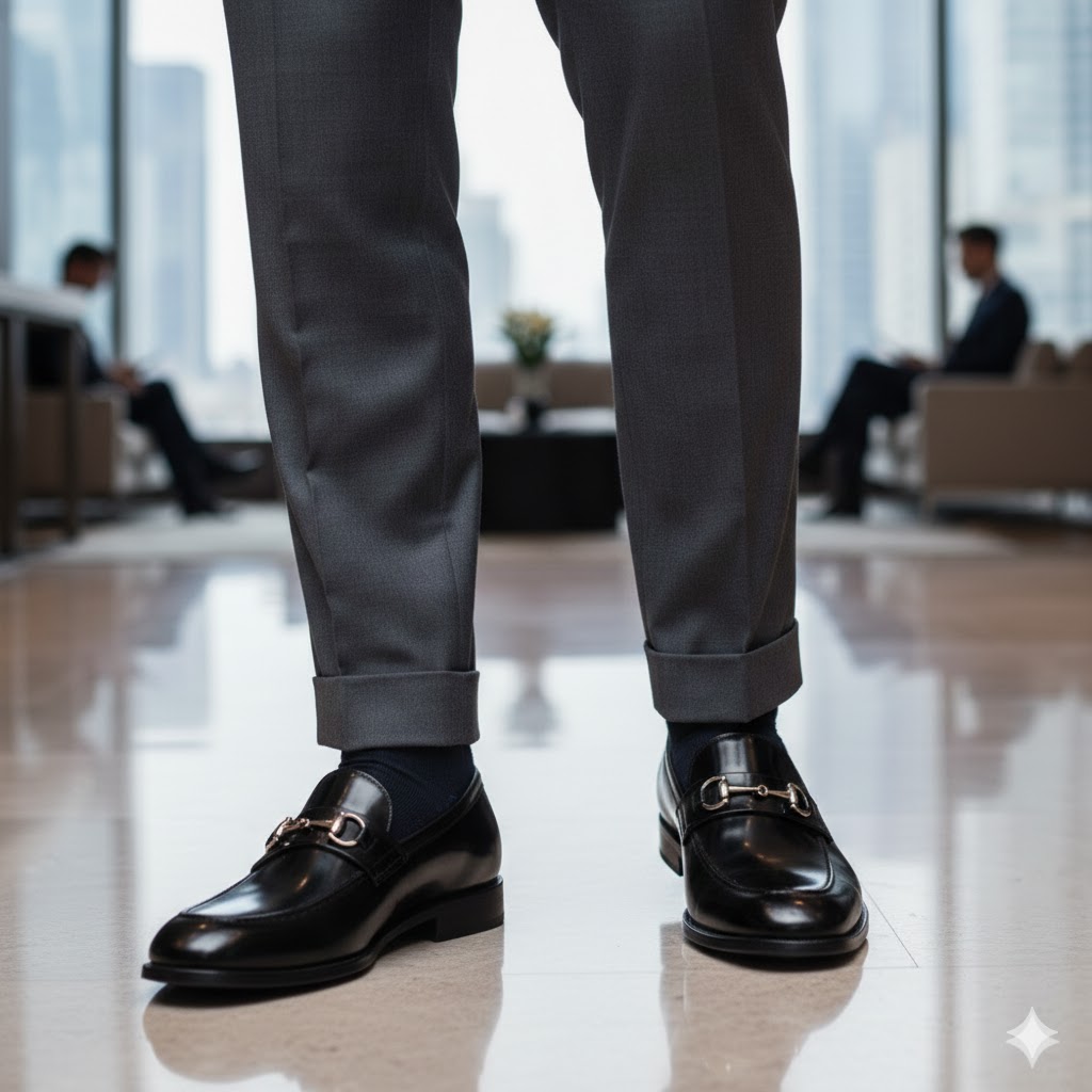 Black Party Wear Formal Shoes Stylish Evening Use Men - Image 2