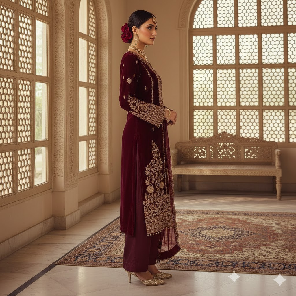 Women Cream Traditional Straight Kurti Ethnic Wear - Image 3