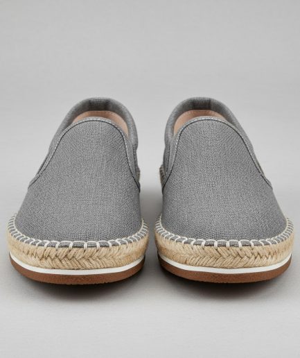 Grey Daily Wear Shoes Comfortable Casual Footwear Men