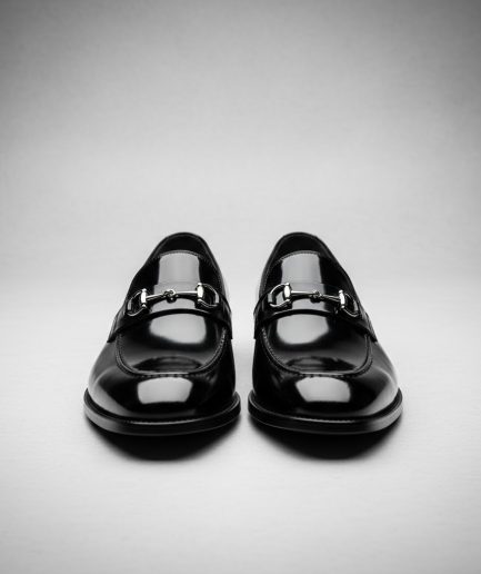 Black Party Wear Formal Shoes Stylish Evening Use Men
