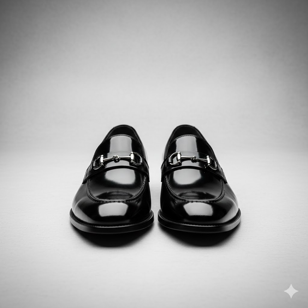 Black Party Wear Formal Shoes Stylish Evening Use Men