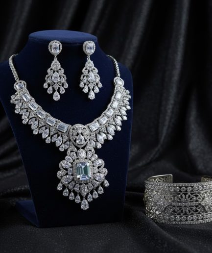 Women Gold Premium Festive Party Jewellery Wear