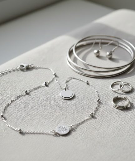 Women Silver Elegant Premium Daily Wear Jewellery