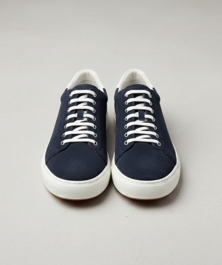 Black Fashion Sneakers Trendy Street Style Casual Men