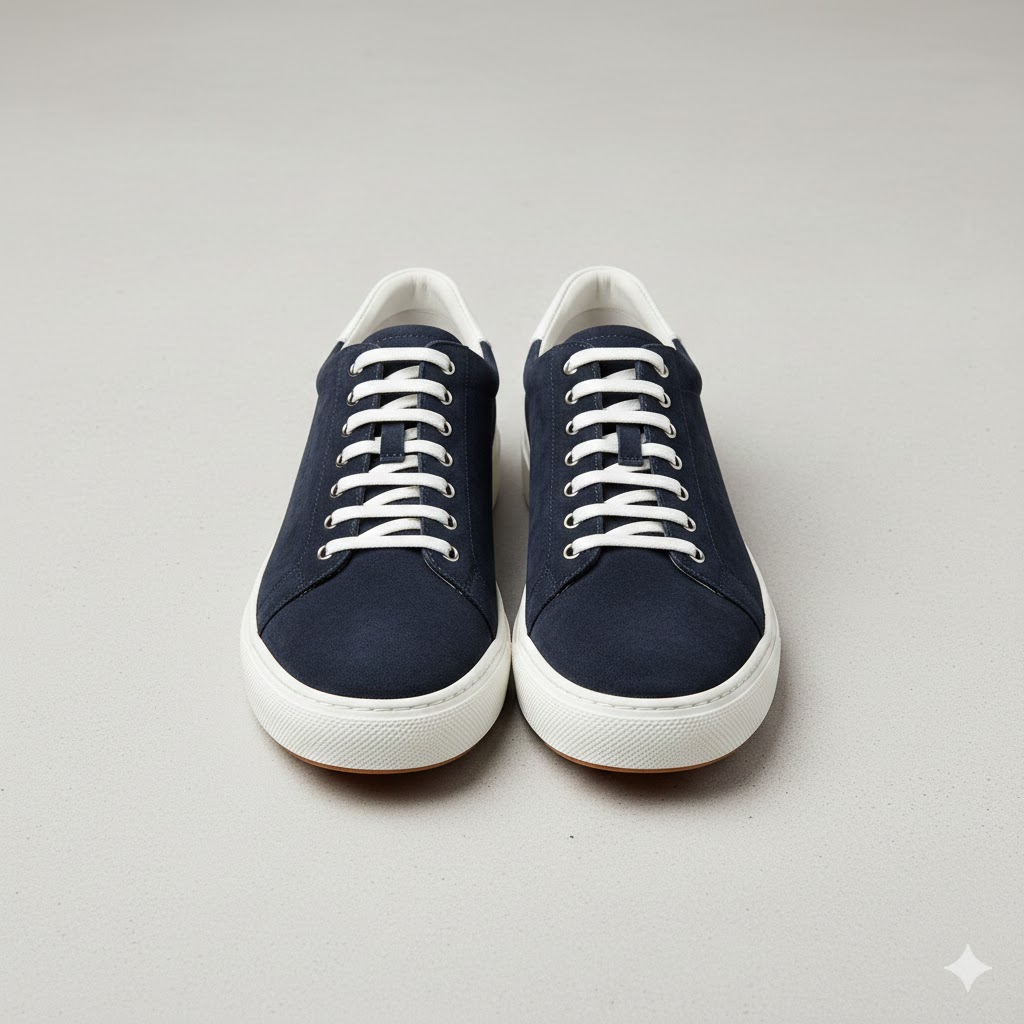 Black Fashion Sneakers Trendy Street Style Casual Men