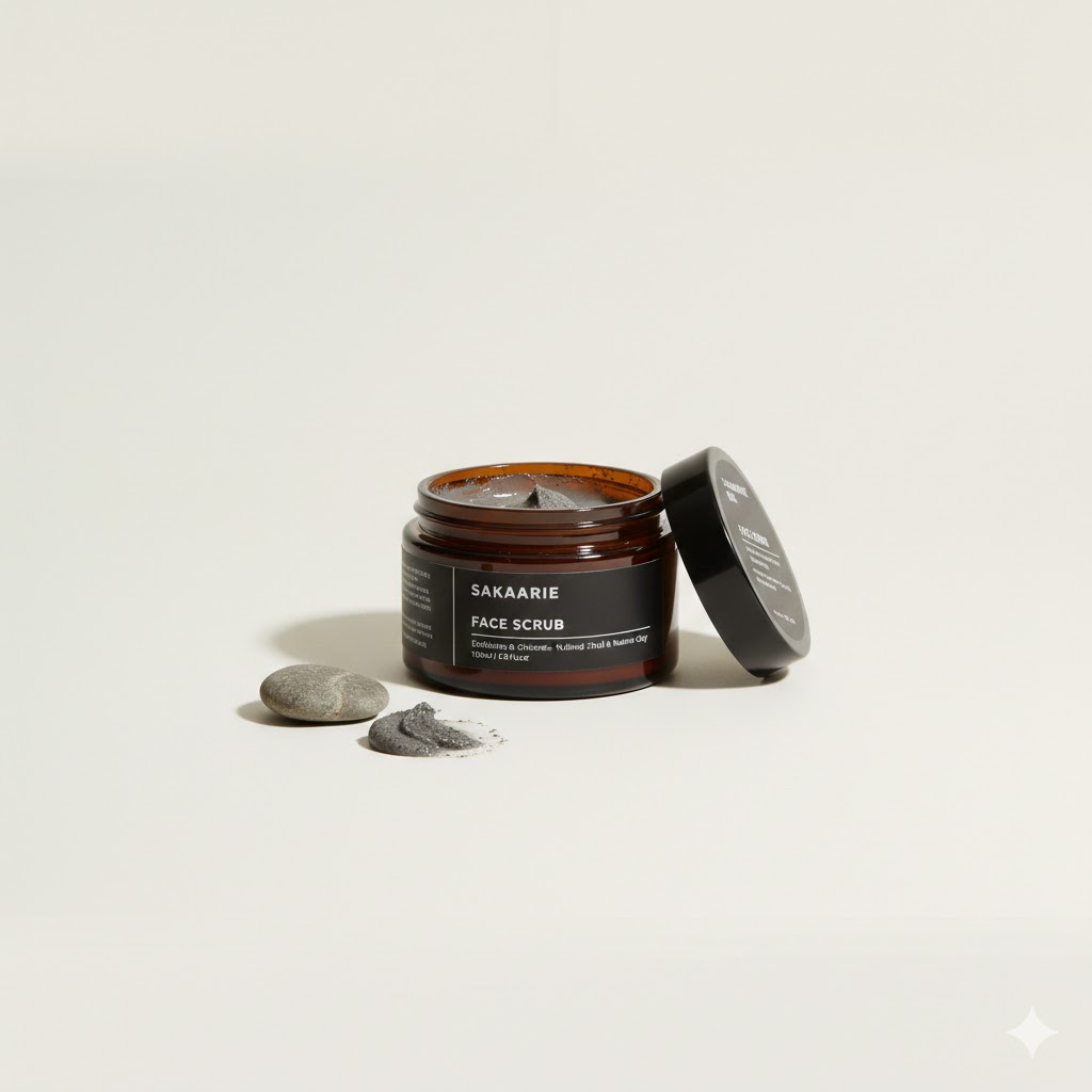 Exfoliating Face Scrub Deep Clean Refresh Skin Care Men