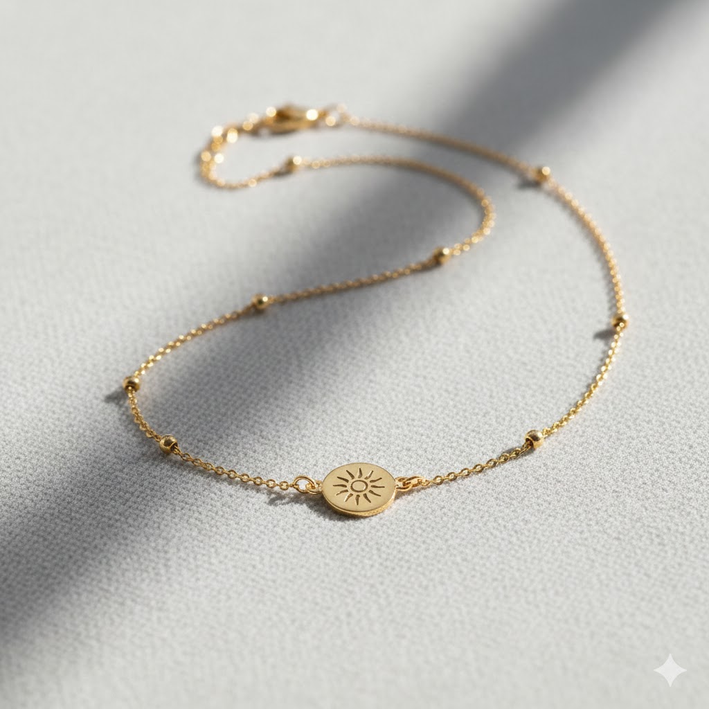 Women Gold Elegant Premium Soft Feel Necklace Wear