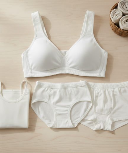 Women Multicolor Soft Comfortable Everyday Essential Innerwear Set