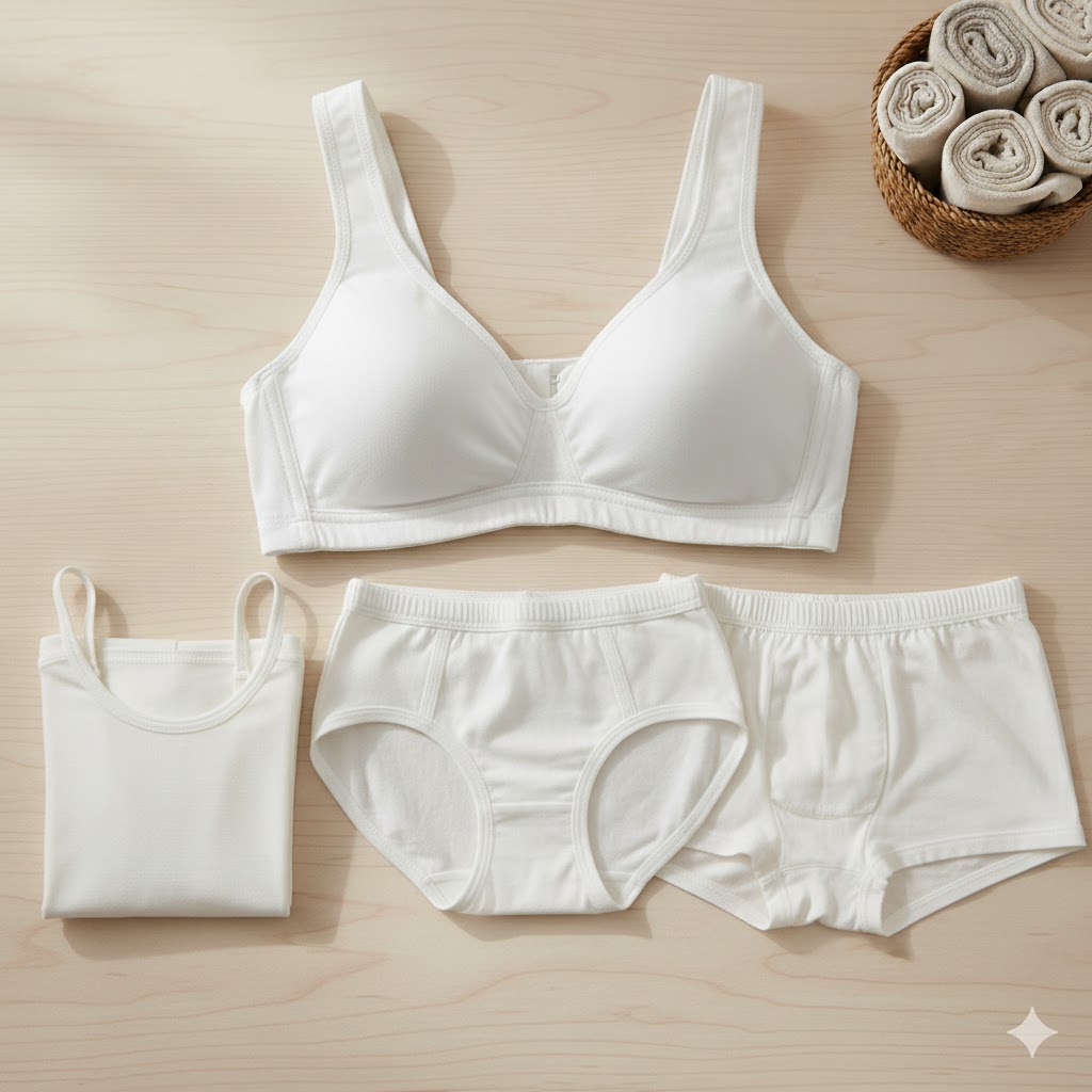 Women Multicolor Soft Comfortable Everyday Essential Innerwear Set