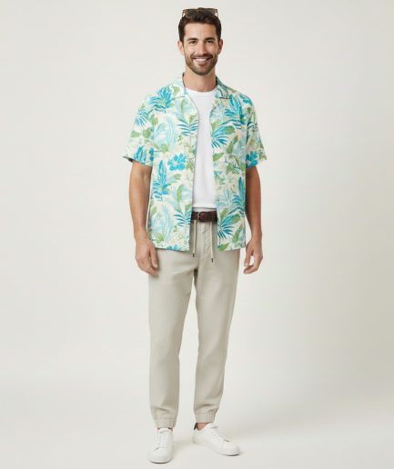 Half Sleeve Casual Shirt Summer Comfortable Daily Wear Men
