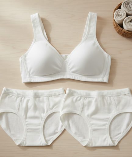 Women White Cotton Soft Breathable Daily Comfort Panty