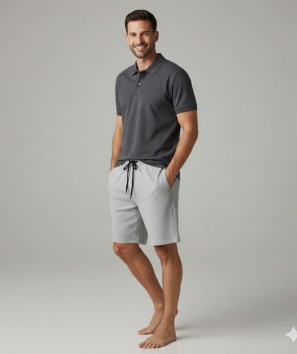 Men Home Wear Combo Comfortable Matching Lounge Set